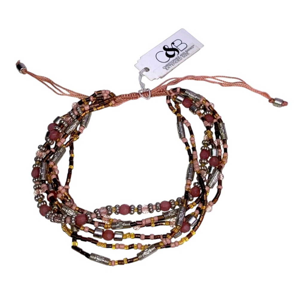 🆕 C&B Boho Extended Size Bracelet OSFM NWT